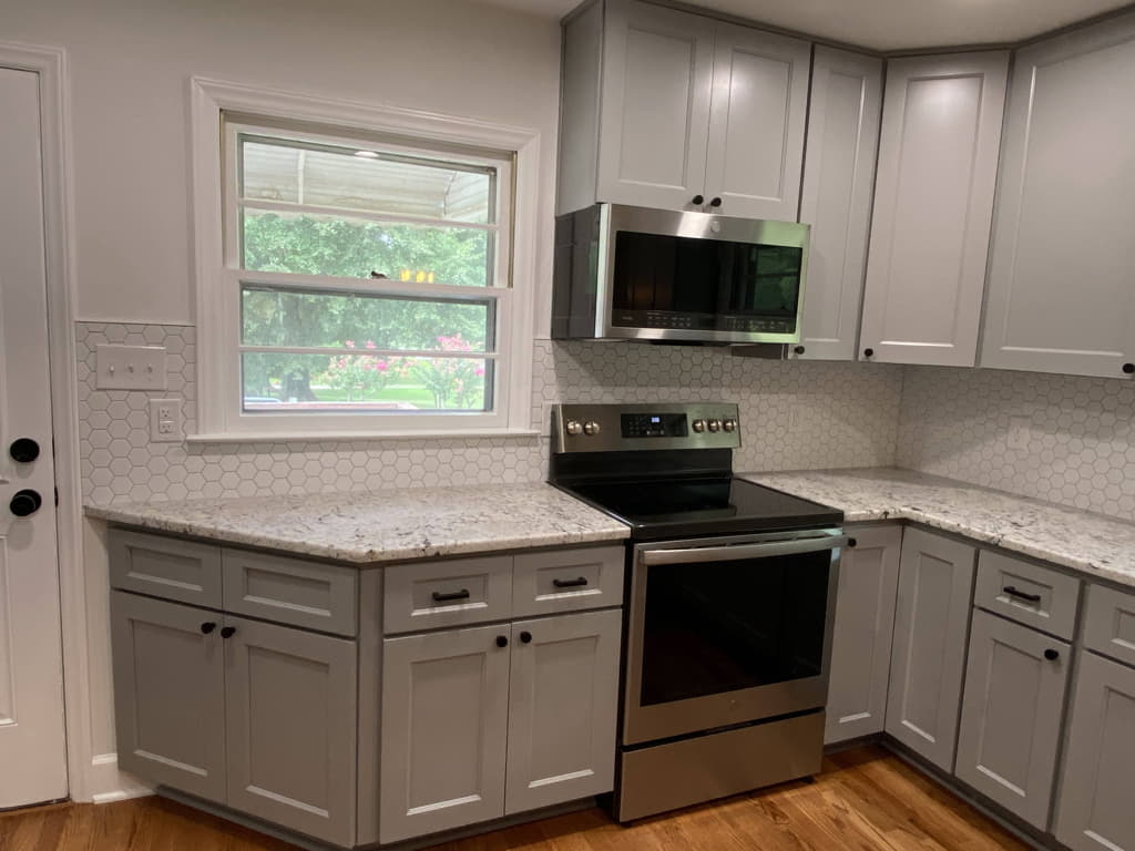 White Oak Kitchen.